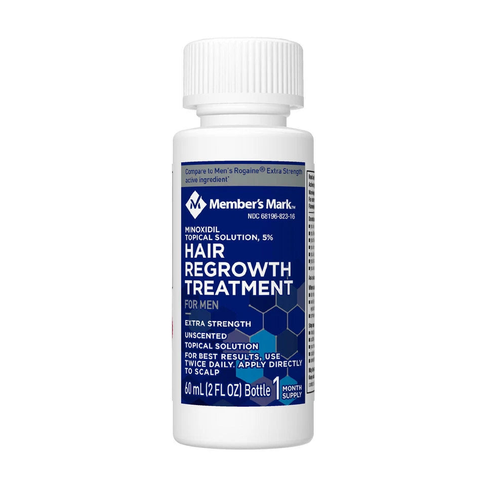 Members Mark 5% Minoxidil Hair Regrowth – Men’s 2 Month