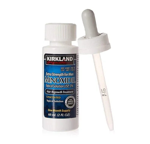 Kirkland 5% Minoxidil Hair Regrowth – Men’s 1 Month + Dropper