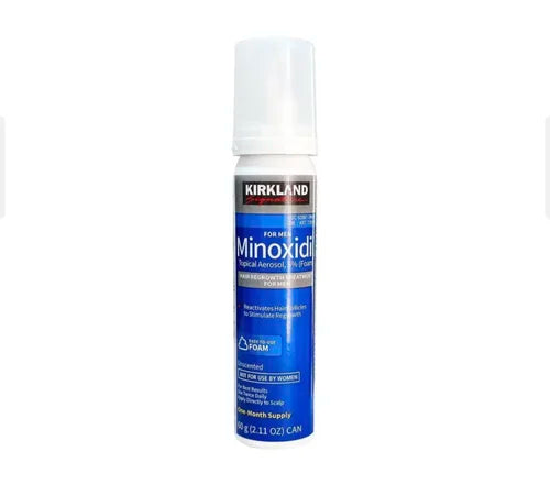 Kirkland 5% Minoxidil Foam – Men’s Hair Regrowth, 1 Month