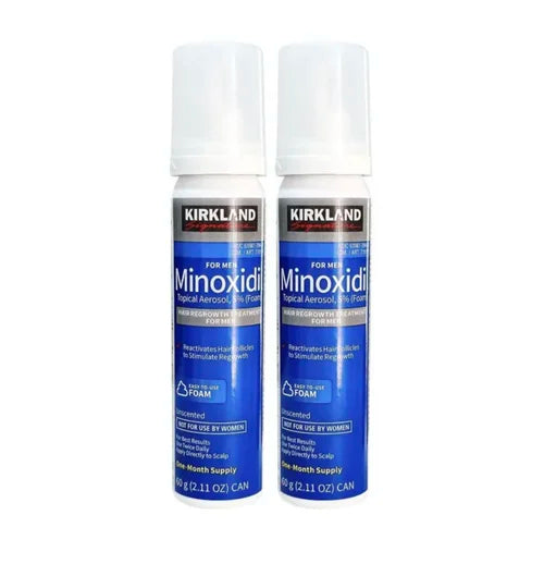 Kirkland 5% Minoxidil Foam – Men’s Hair Regrowth, 2 Month
